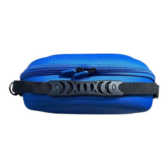 Hat Cap Carrying Carrier Case Handle Fits 6-8 Hats Carry Bag Zipper BLUE - Picture 6 of 7